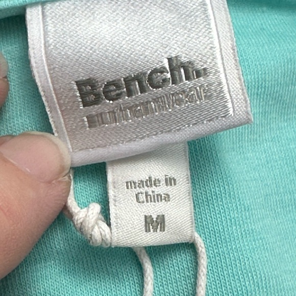 Bench Short Sleeve V-Neck Front Pocket T-Shirt - Teal Green - Picture 12 of 14